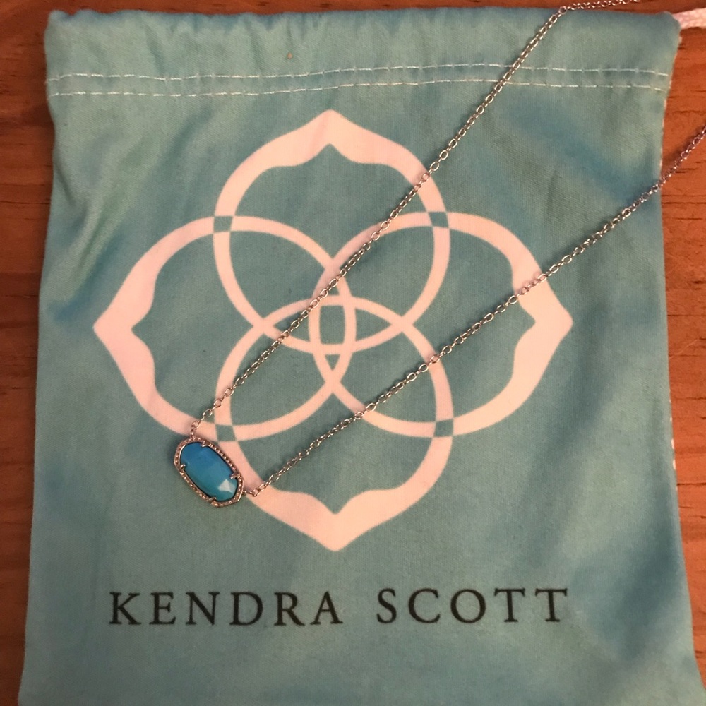 Kendra Scott Elisa turquoise pendent necklace